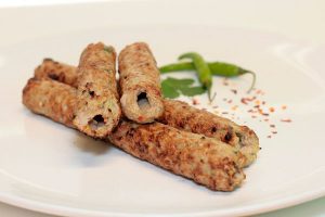 Comida india - Seekh Kebab